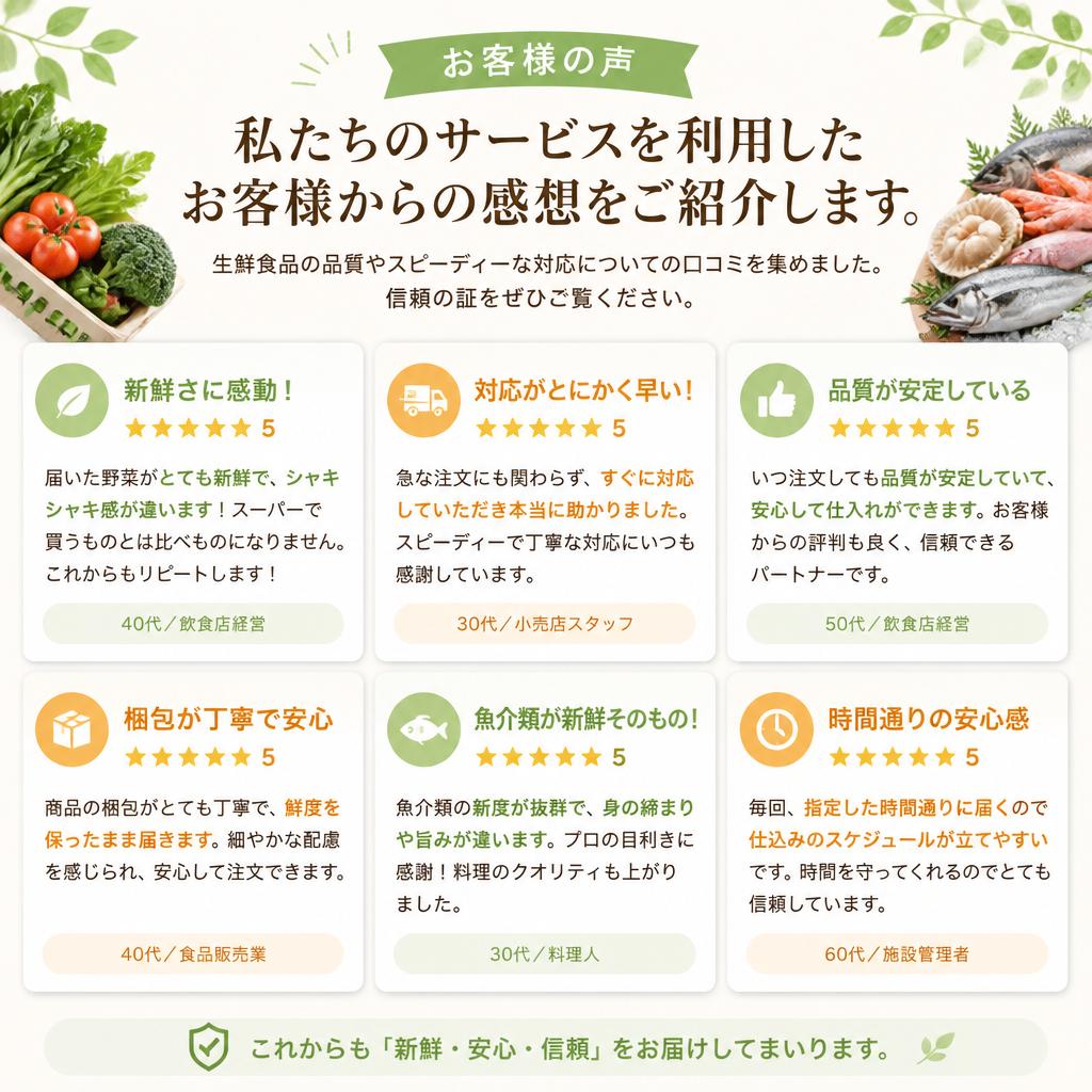 お客様の声