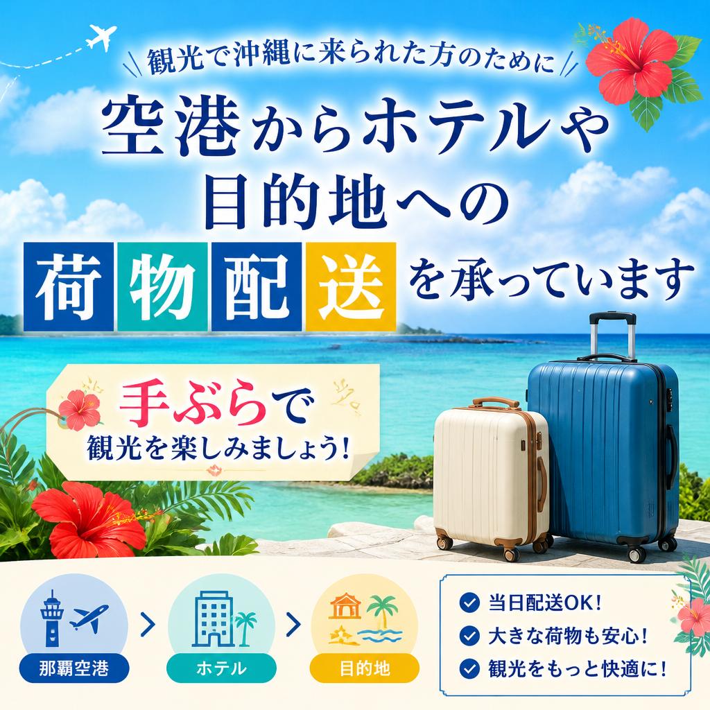 観光客向けの配送サービス