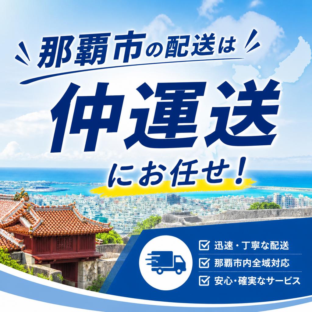 那覇市の配送は仲運送にお任せ！