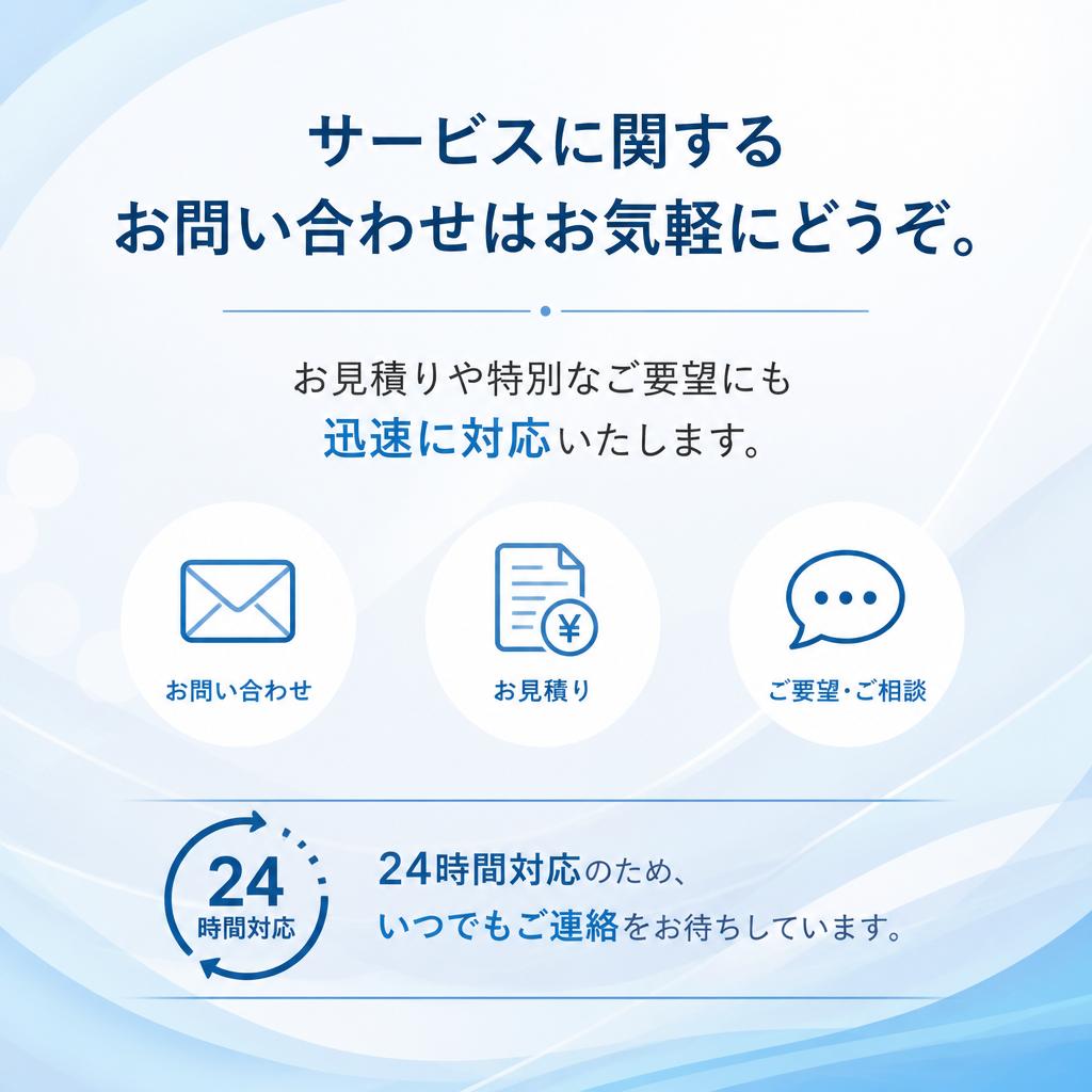 7. お問い合わせページ