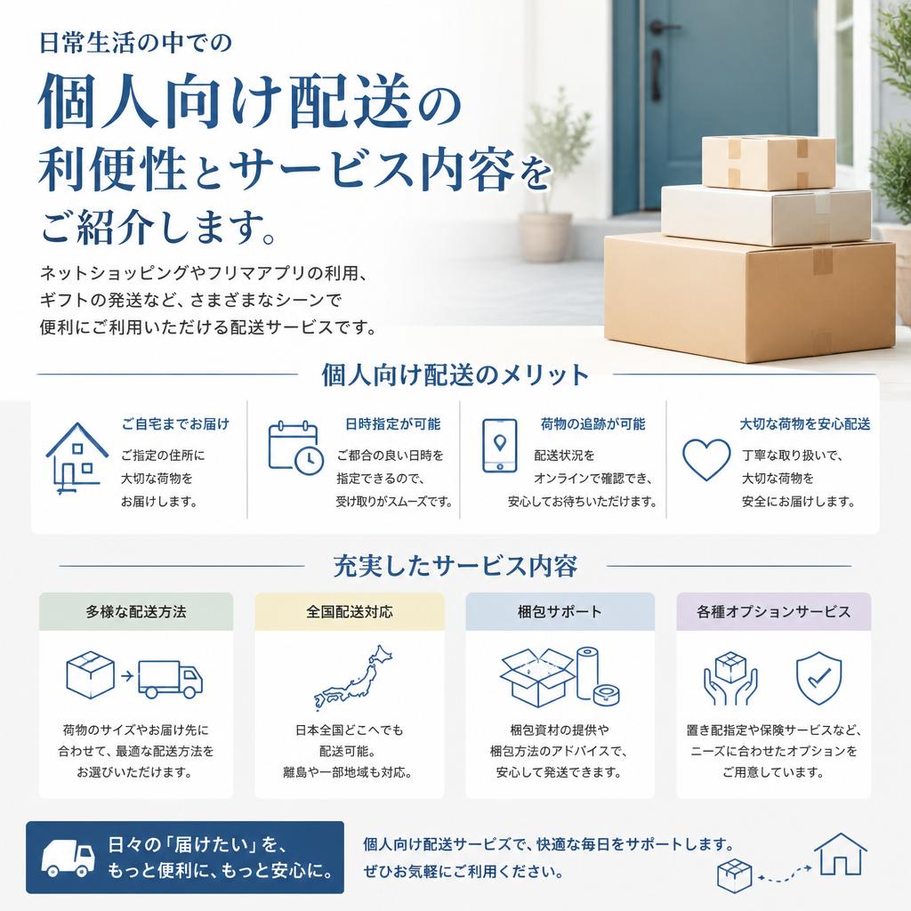 個人向け配送サービス