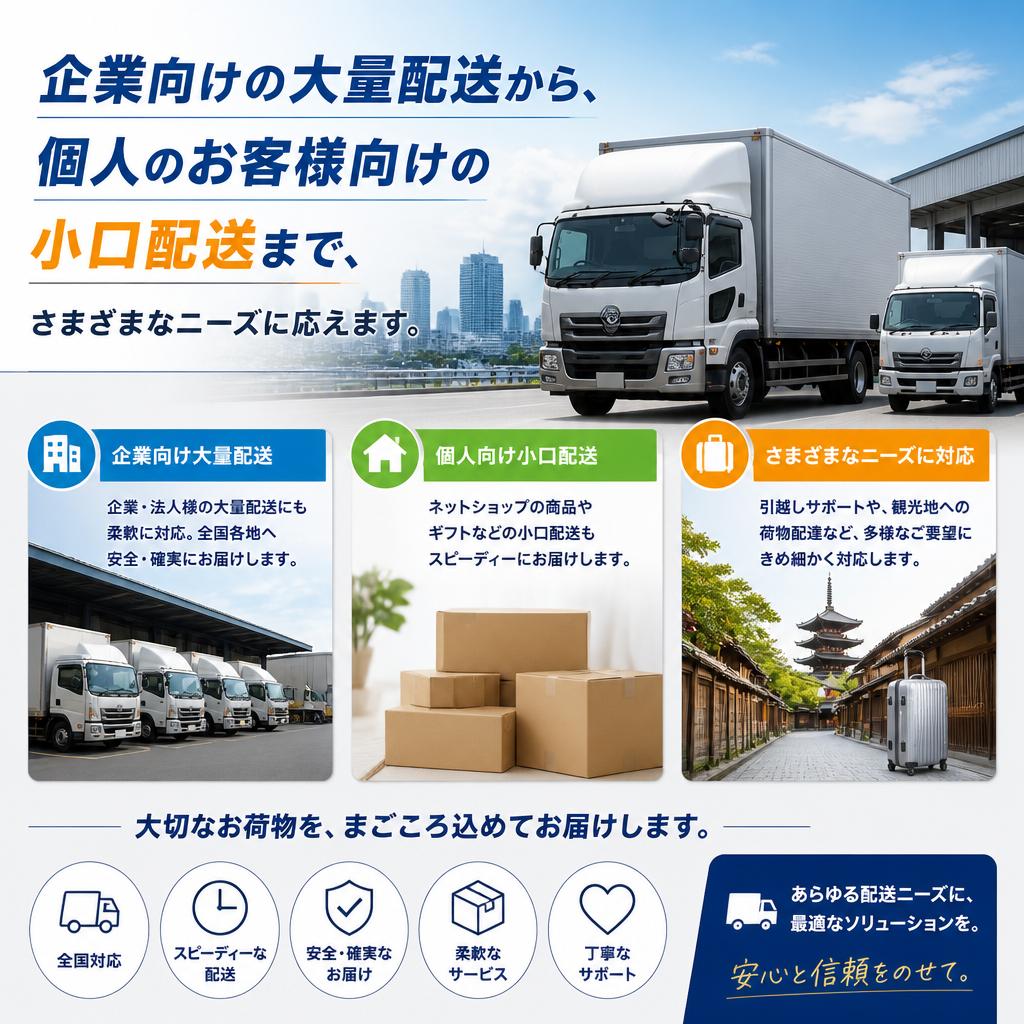 多彩なサービスのご紹介