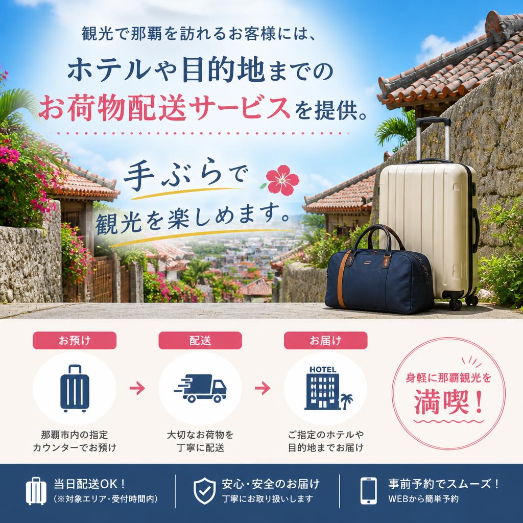 観光地への配送サービス