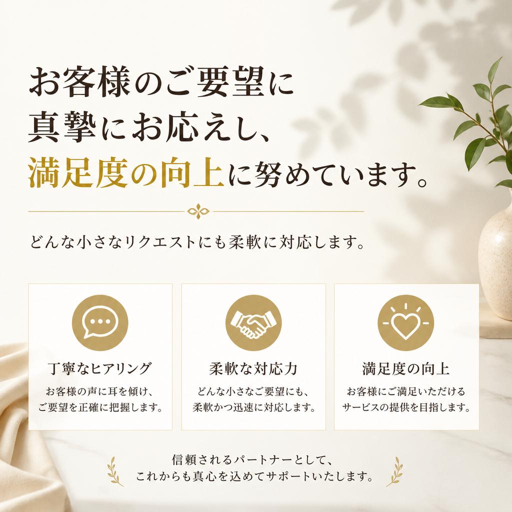 顧客第一のポリシー