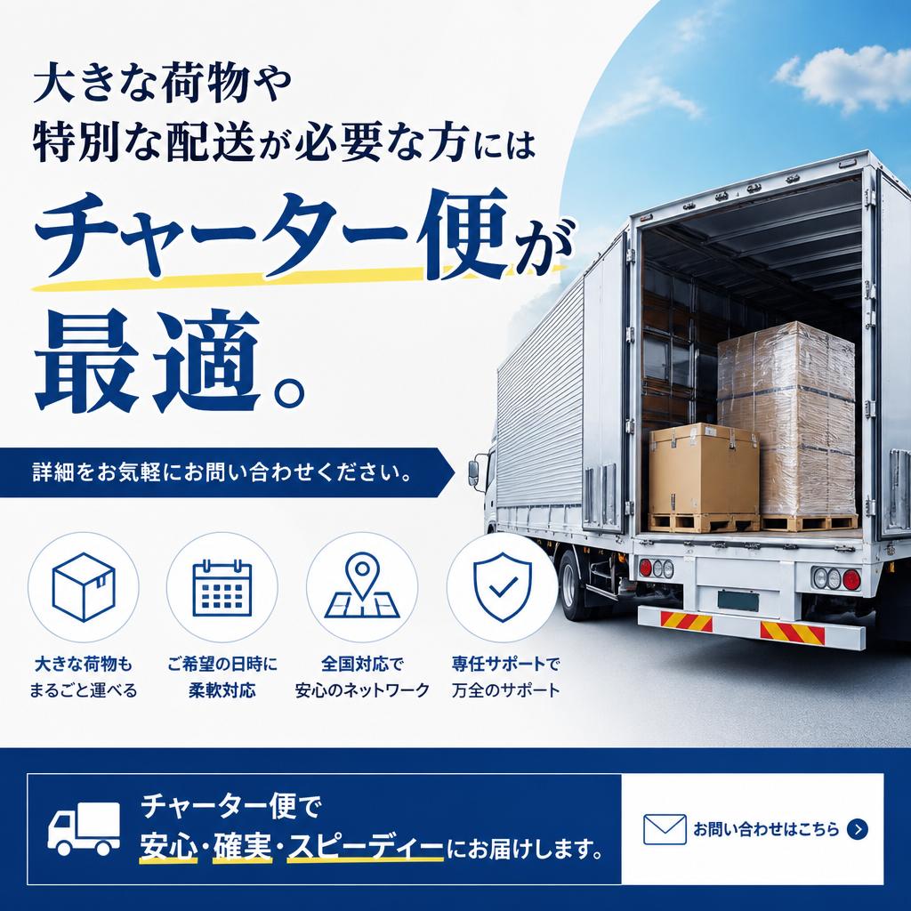チャーター便でお客様のニーズに応える