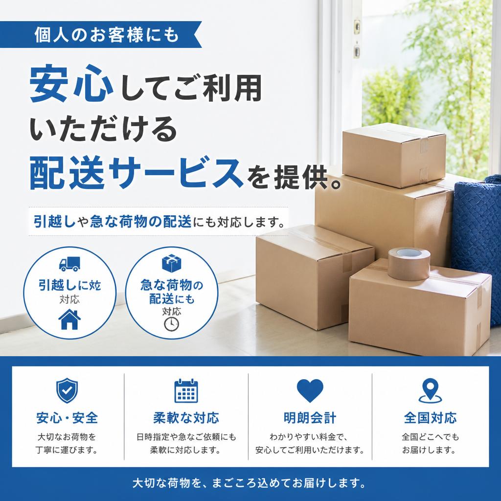 個人向け配送サービス