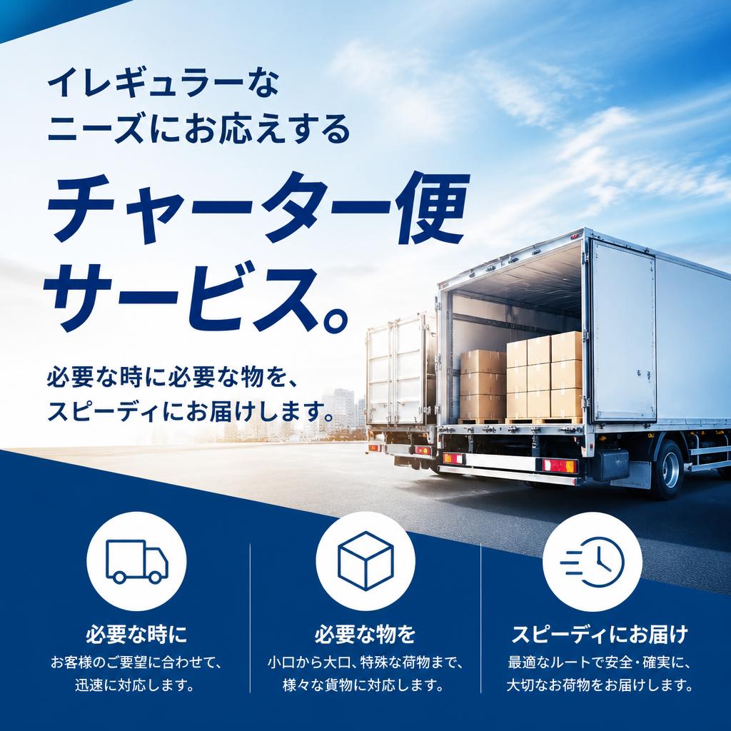 スペシャルなチャーター便