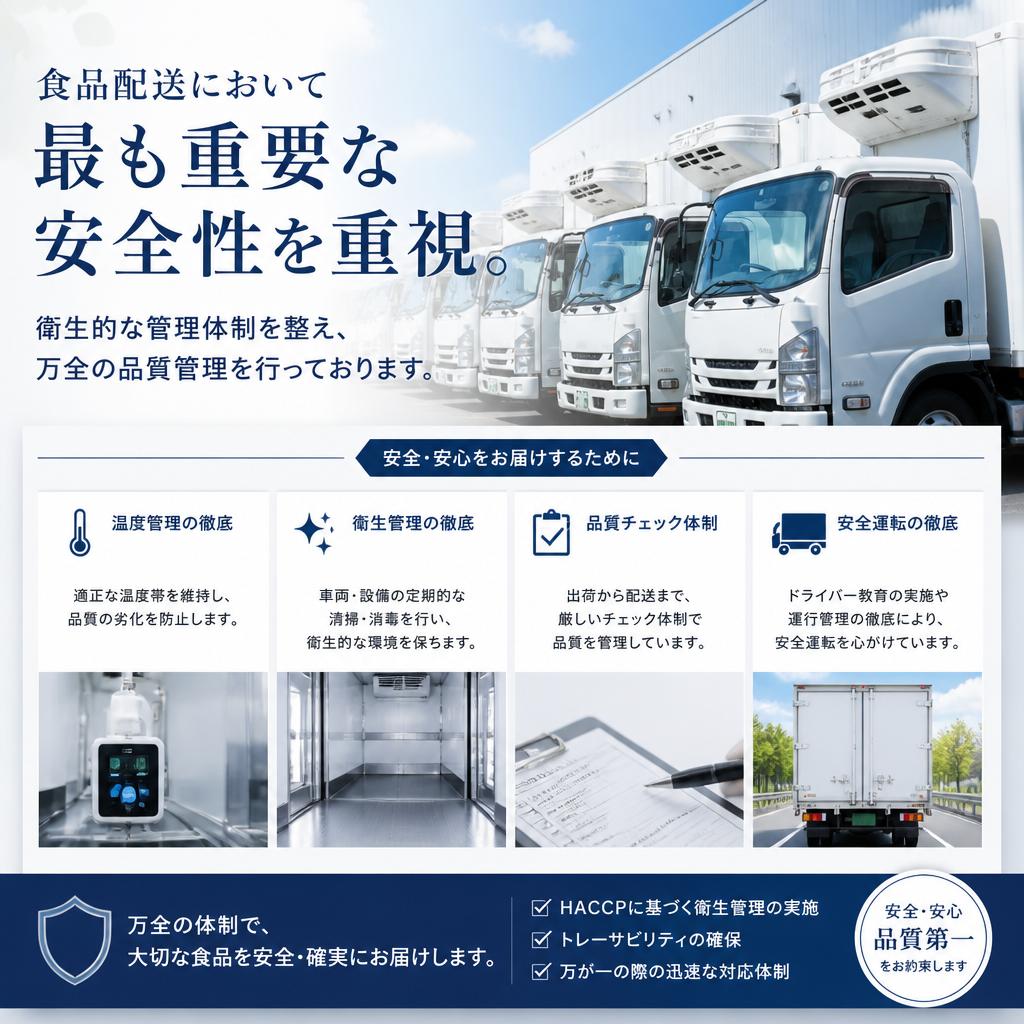 安心・安全への取り組み
